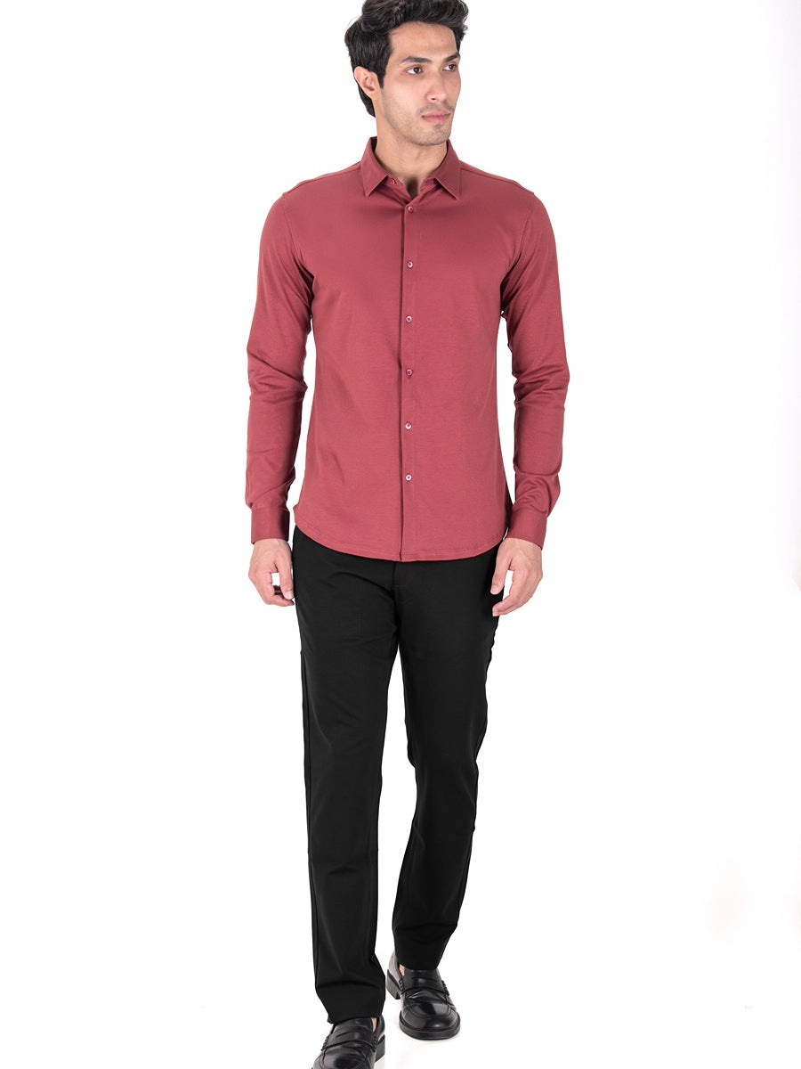 Fluid Cotton Flow Shirt - Mercerised Butter Fabric