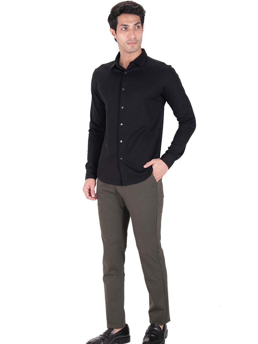 Fluid Cotton Flow Shirt - Mercerised Butter Fabric