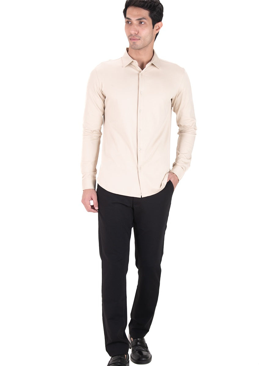 Fluid Cotton Flow Shirt - Mercerised Butter Fabric