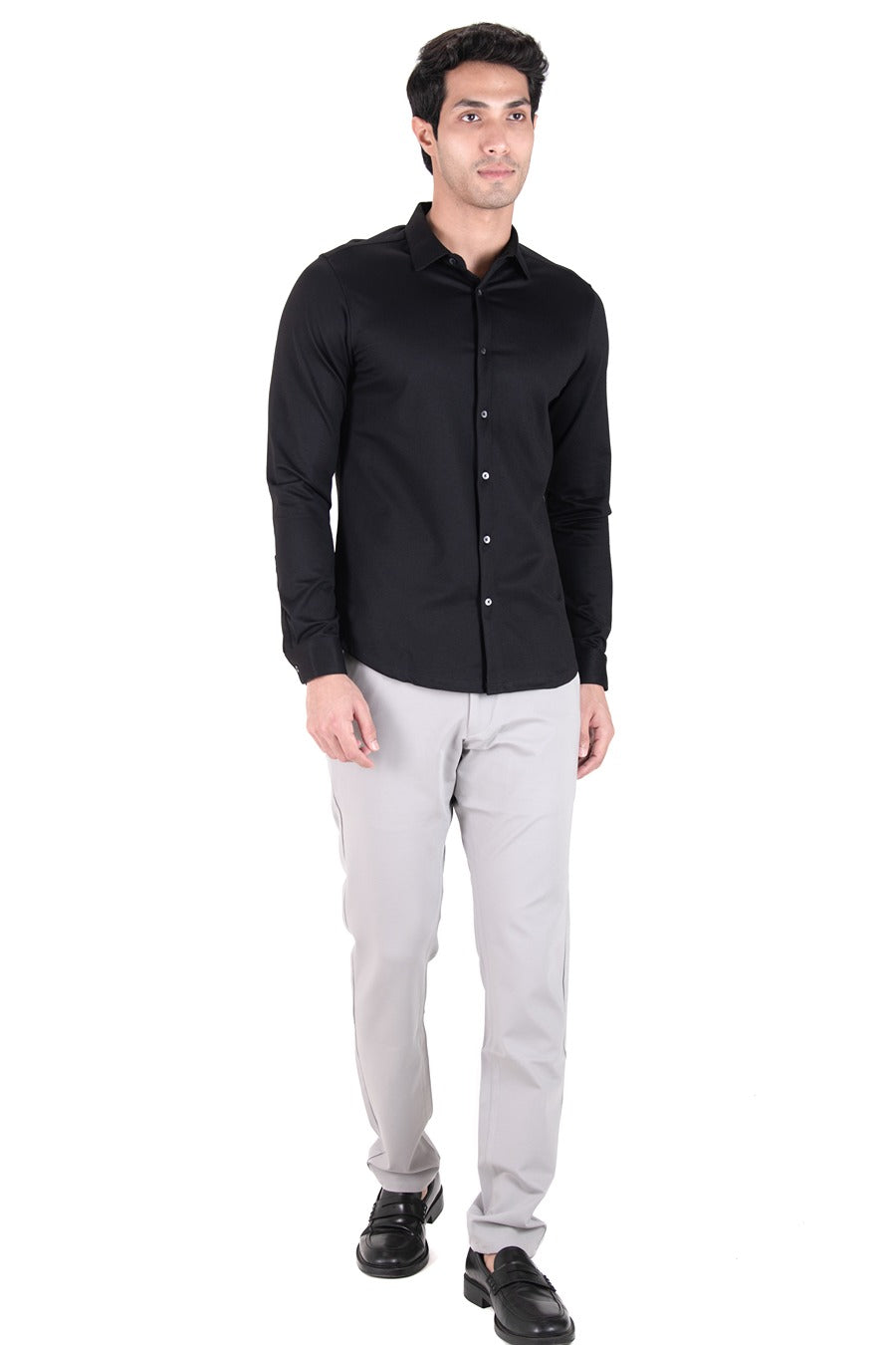 Cardinal Dobby Shirt - Knitted Heavy Shirt