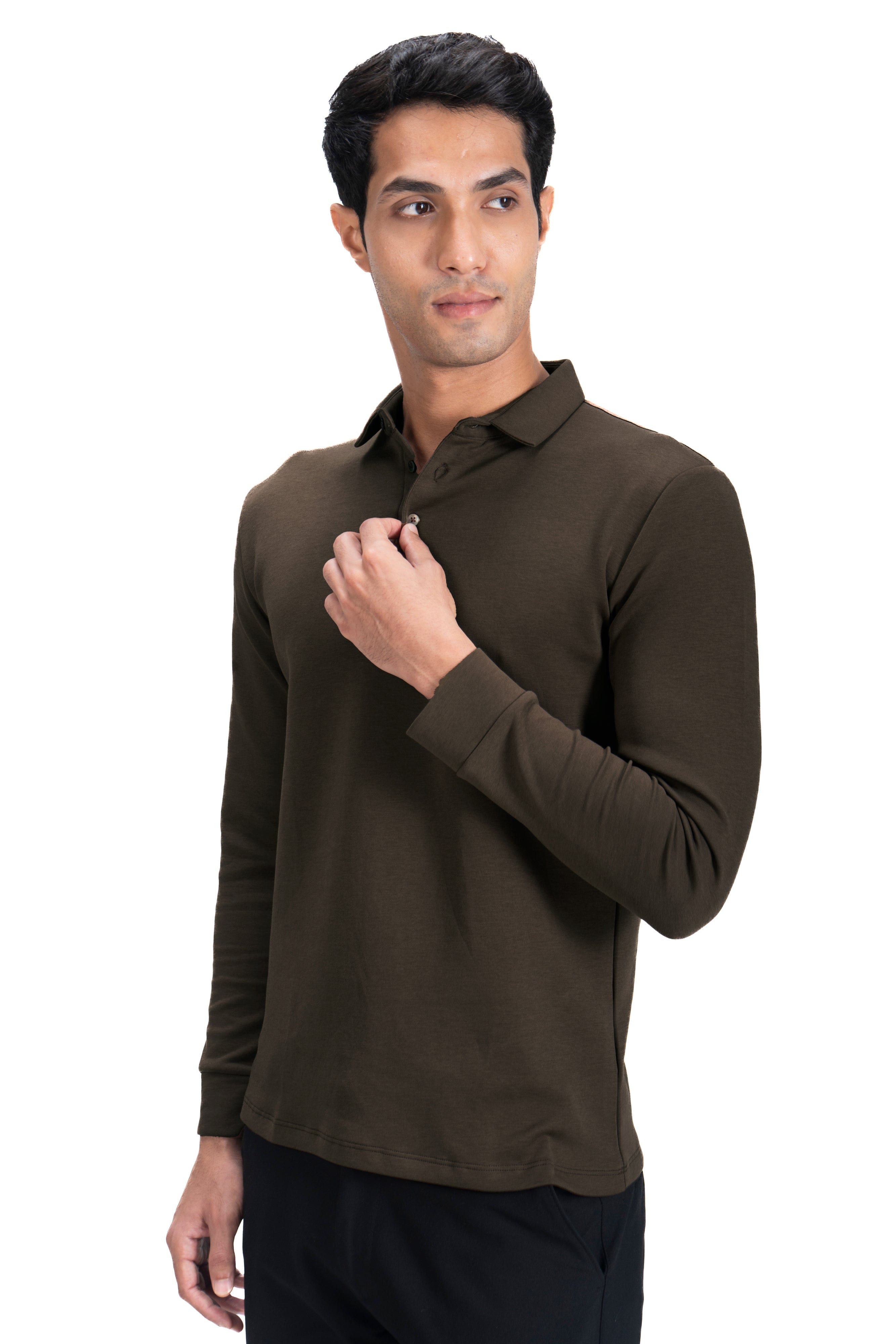 Legacy Polo Sweater