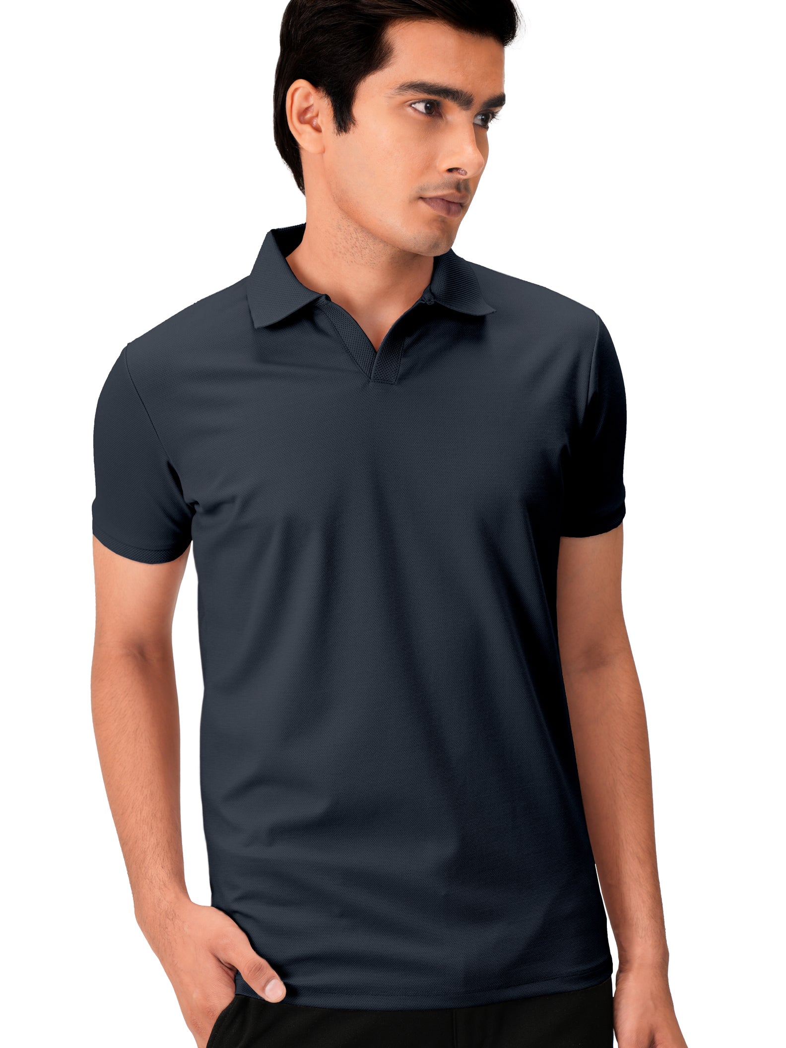 Wing Polo - Heavy Dobby Johnny collar Polo