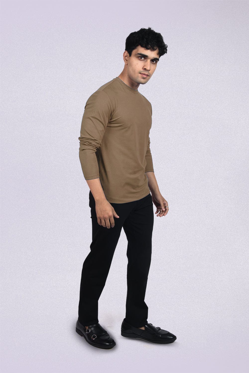 Absolute Crew Full Sleeves- Sandstone