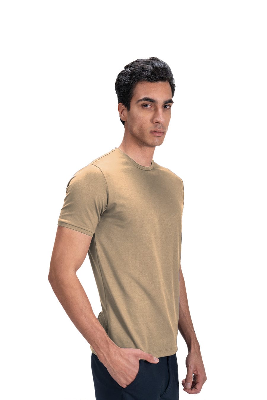 Salient Crew Neck - Deep Taupe