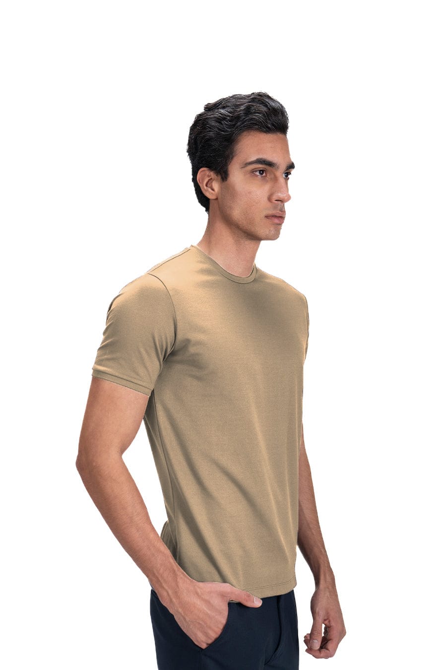 Salient Crew Neck - Deep Taupe