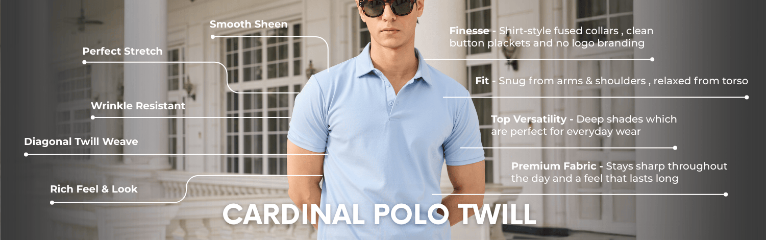 Cardinal Polo Twill