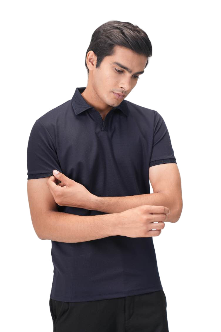 Wing Polo - Heavy Dobby Johnny collar Polo