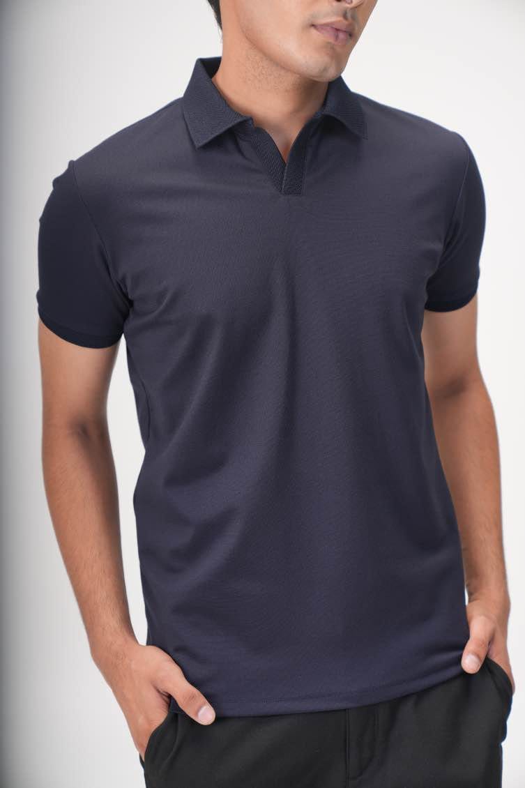 Wing Polo - Heavy Dobby Johnny collar Polo