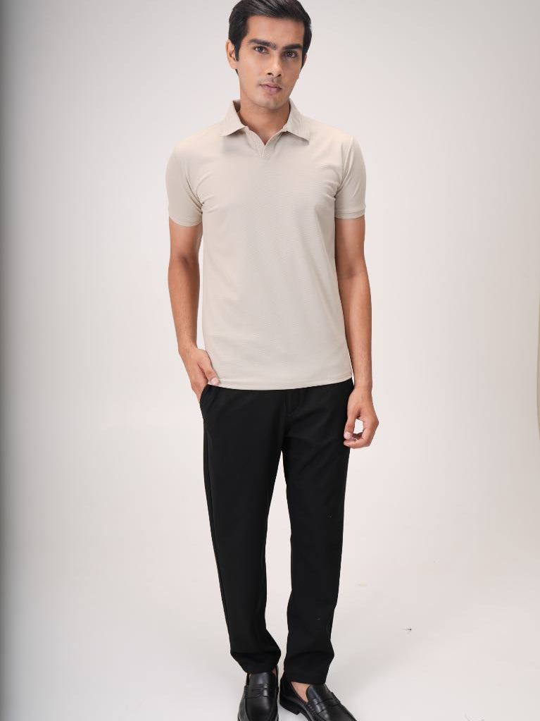 Wing Polo - Heavy Dobby Johnny collar Polo