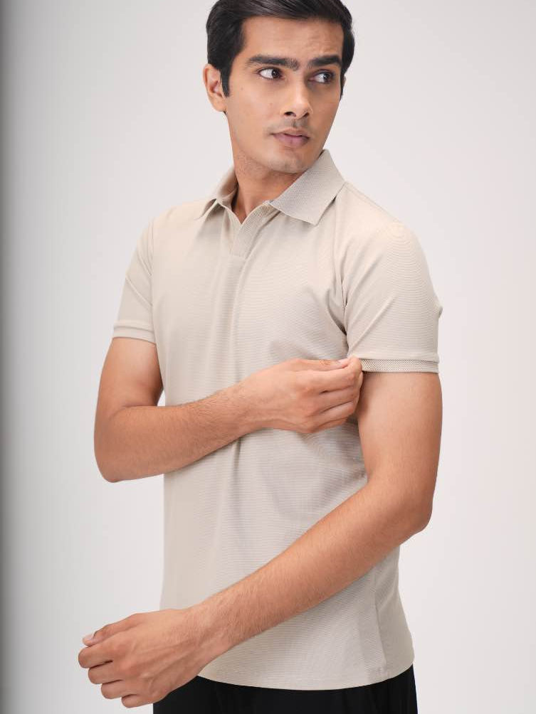 Wing Polo - Heavy Dobby Johnny collar Polo