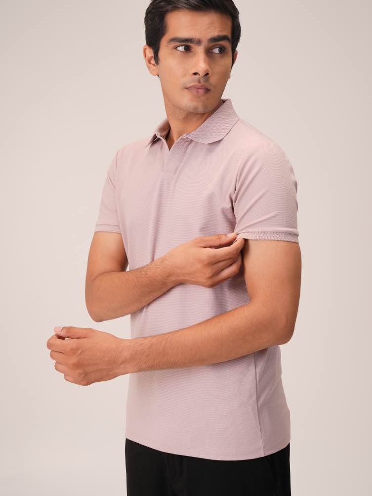 Wing Polo - Heavy Dobby Johnny collar Polo