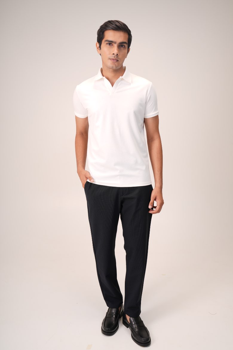 Wing Polo - Heavy Dobby Johnny collar Polo