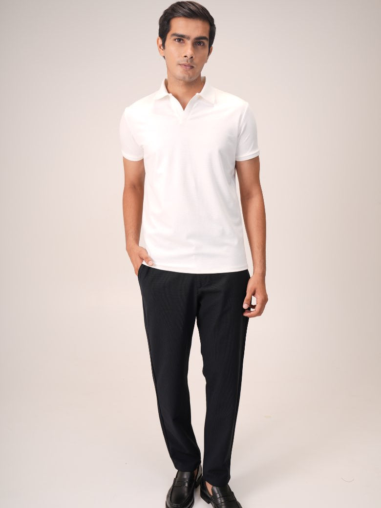 Wing Polo - Heavy Dobby Johnny collar Polo