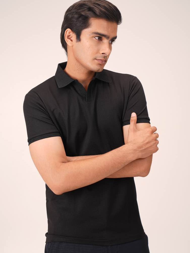 Wing Polo - Heavy Dobby Johnny collar Polo