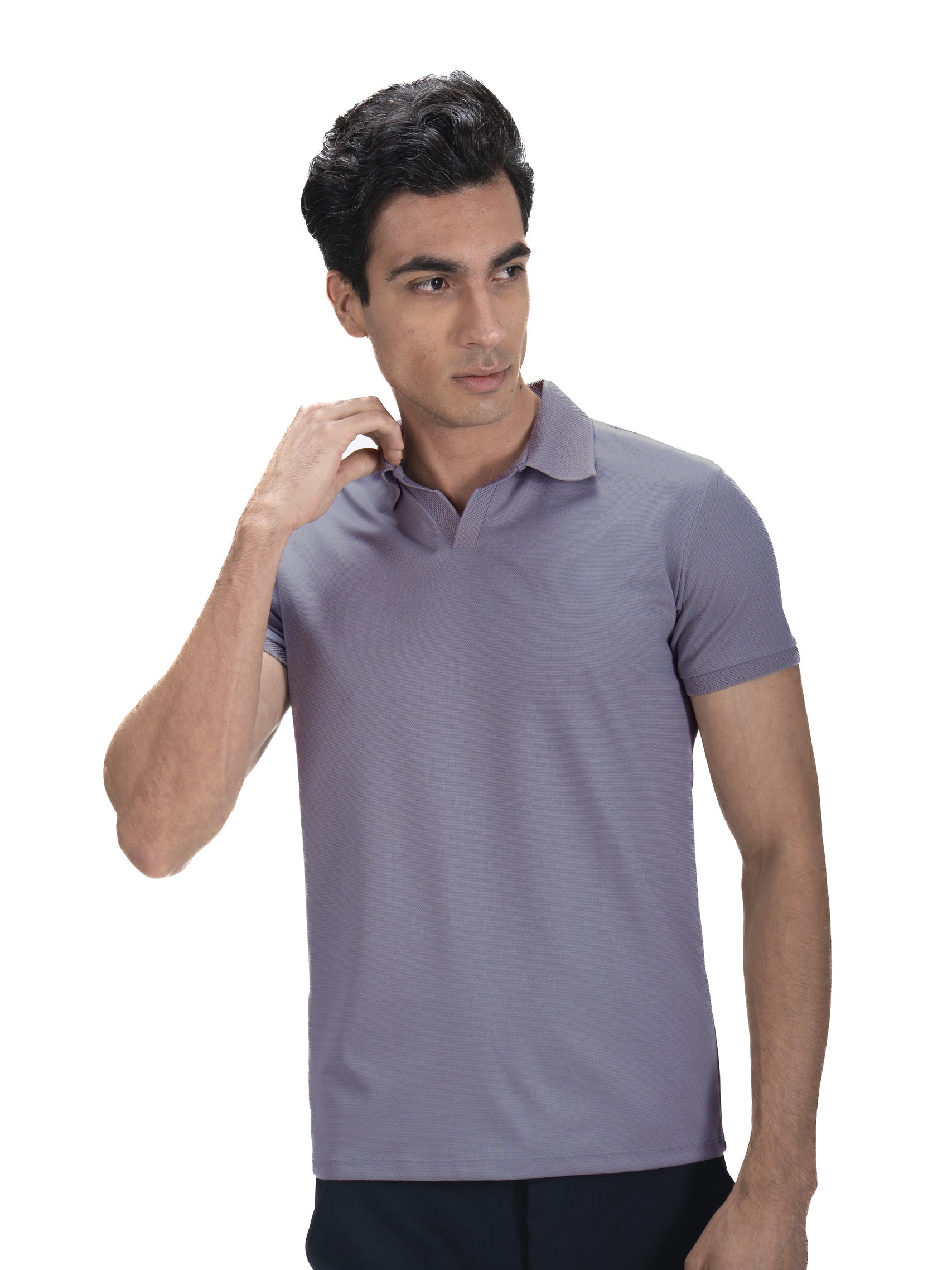 Wing Polo - Heavy Dobby Johnny collar Polo