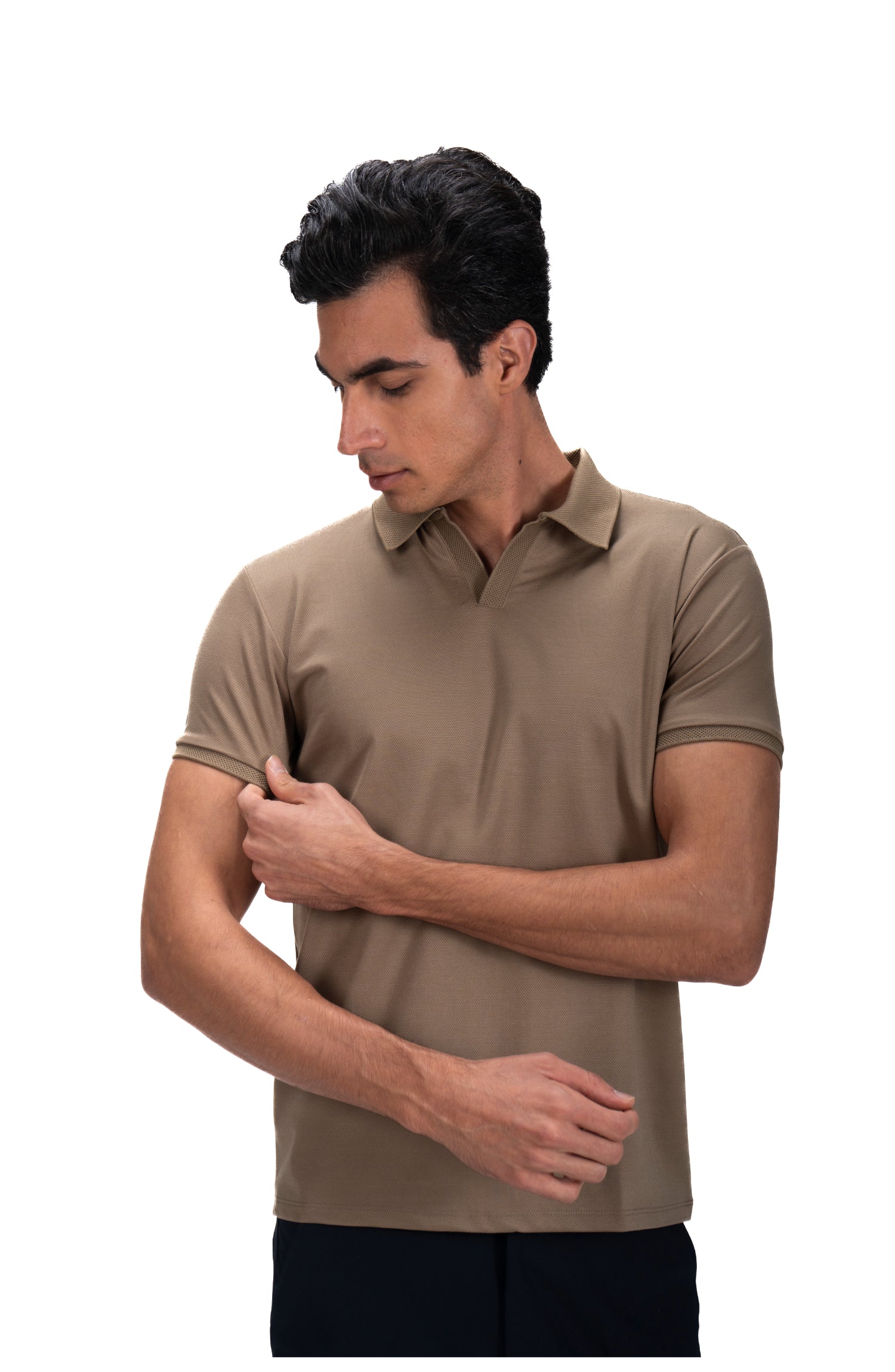 Wing Polo - Heavy Dobby Johnny collar Polo