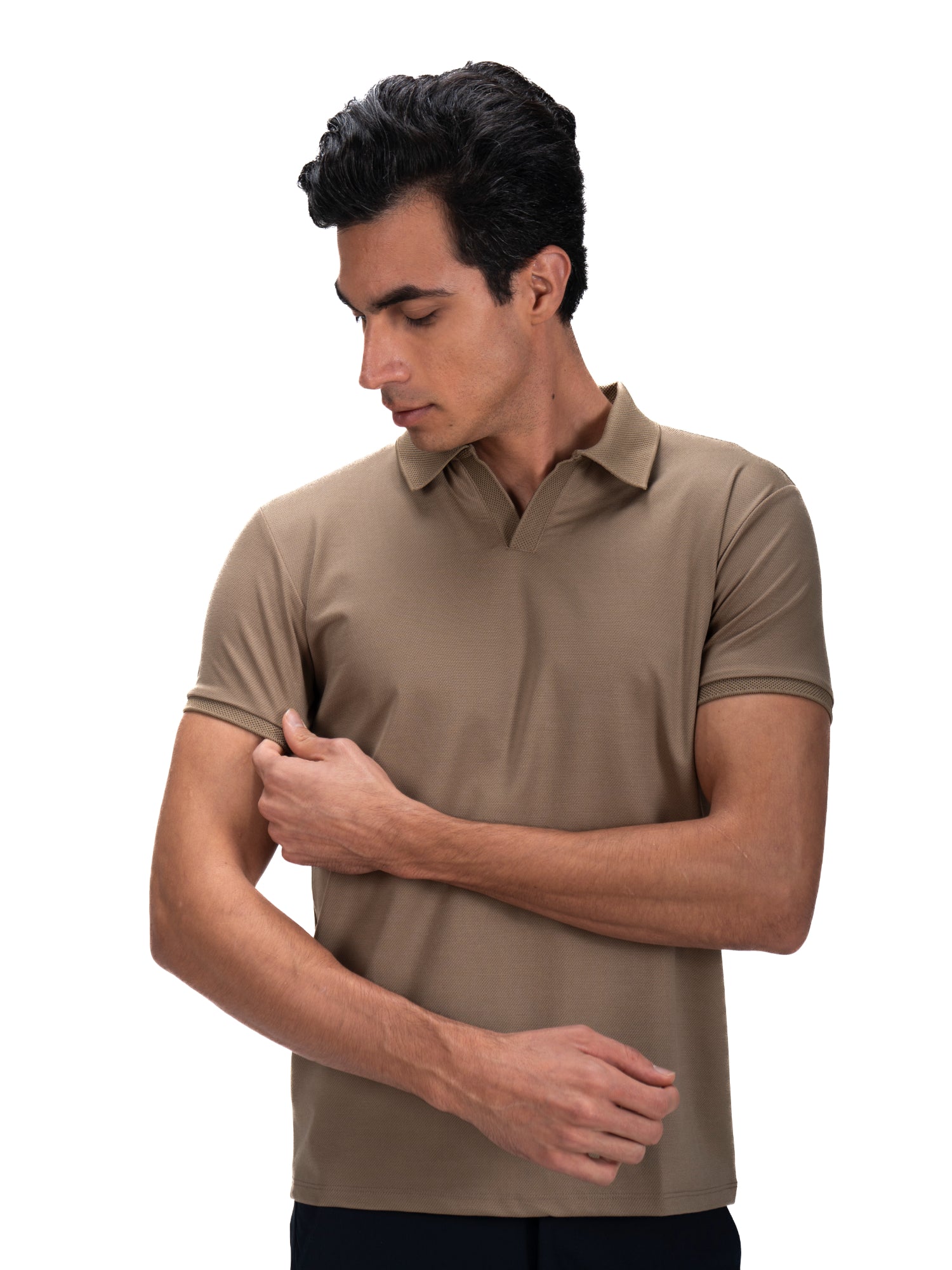 Wing Polo - Heavy Dobby Johnny collar Polo