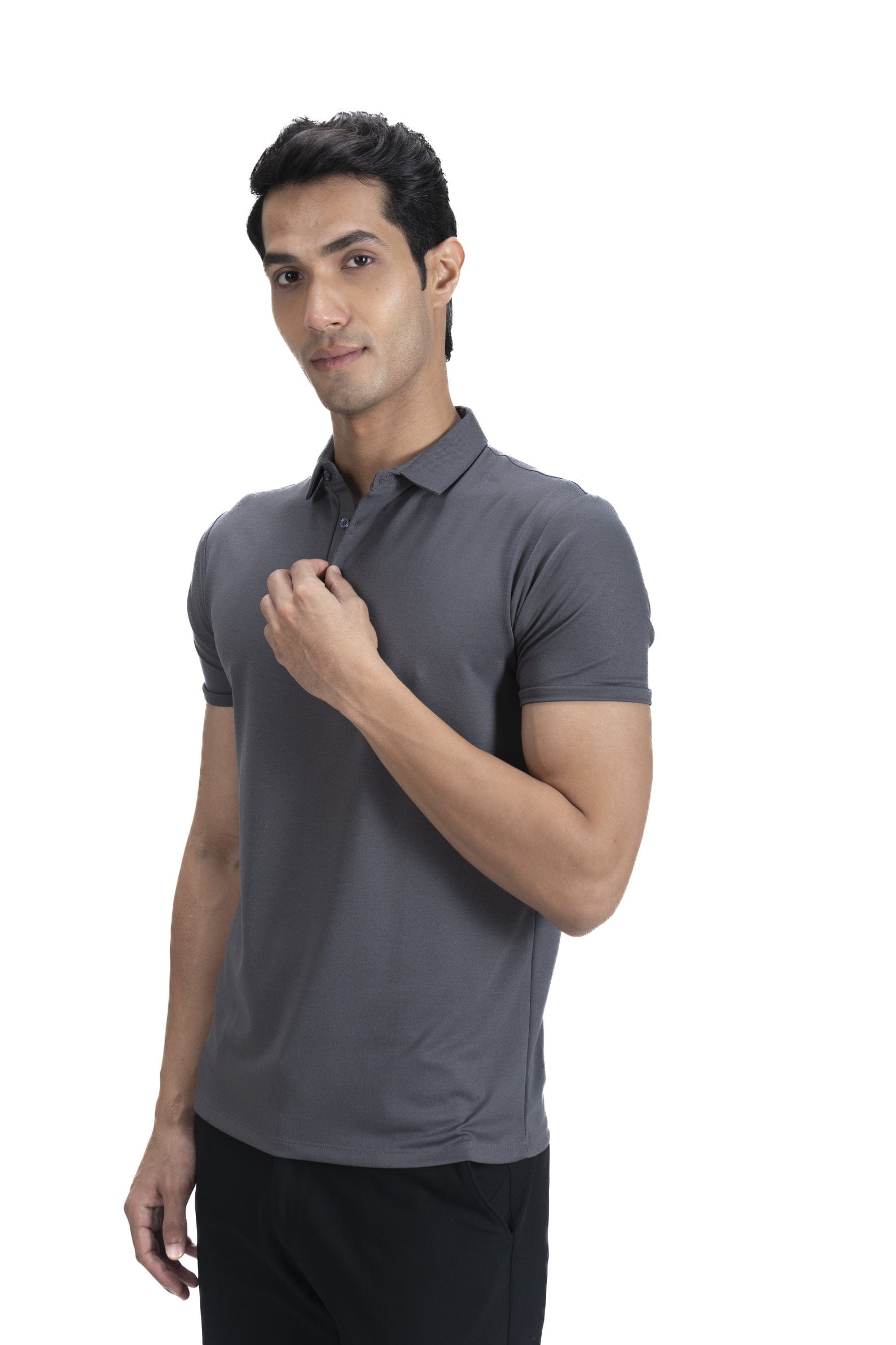 Cardinal Polo Twill | Premium Basic Collar T-shirt | Men Solid Polo