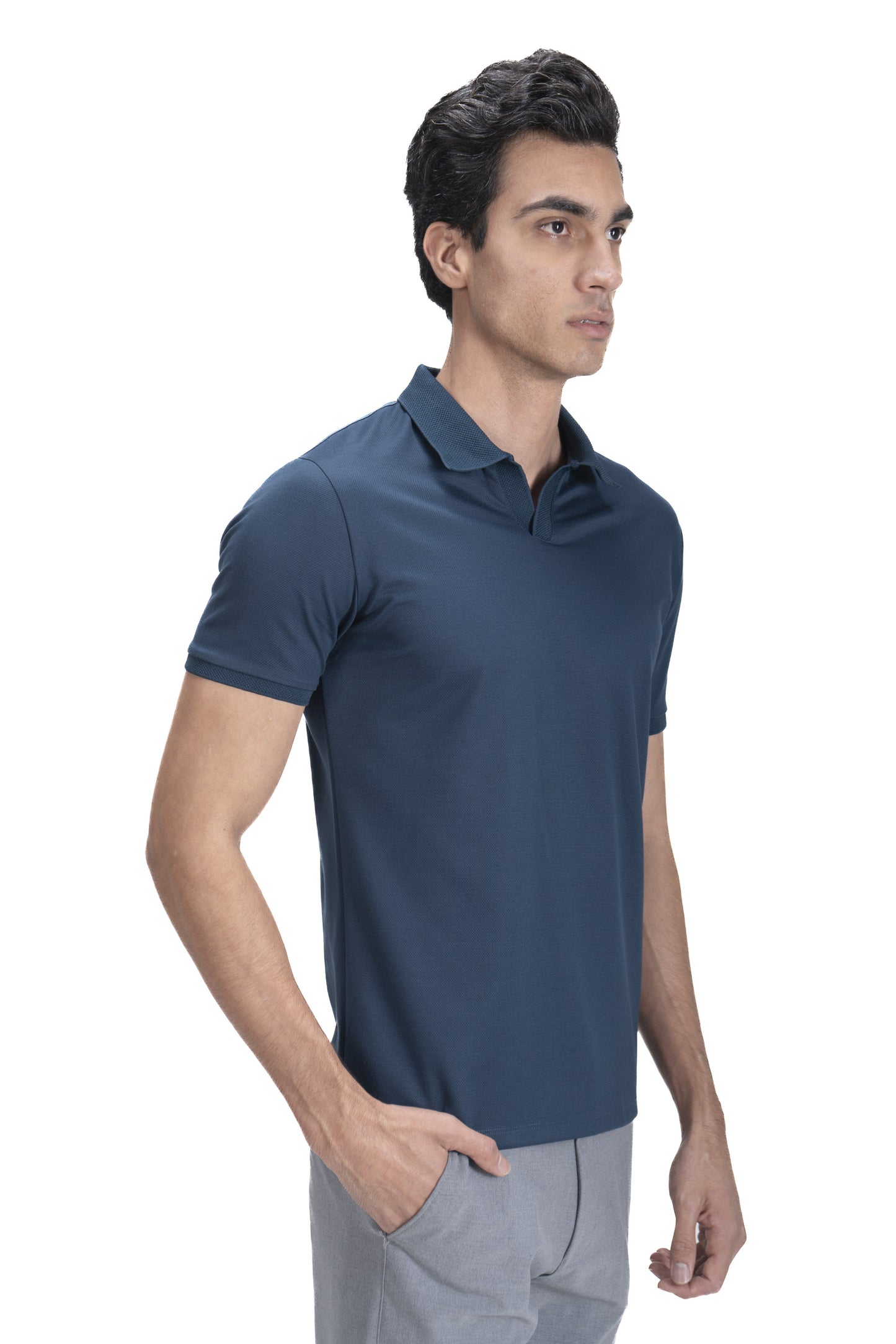 Wing Polo - Heavy Dobby Johnny collar Polo