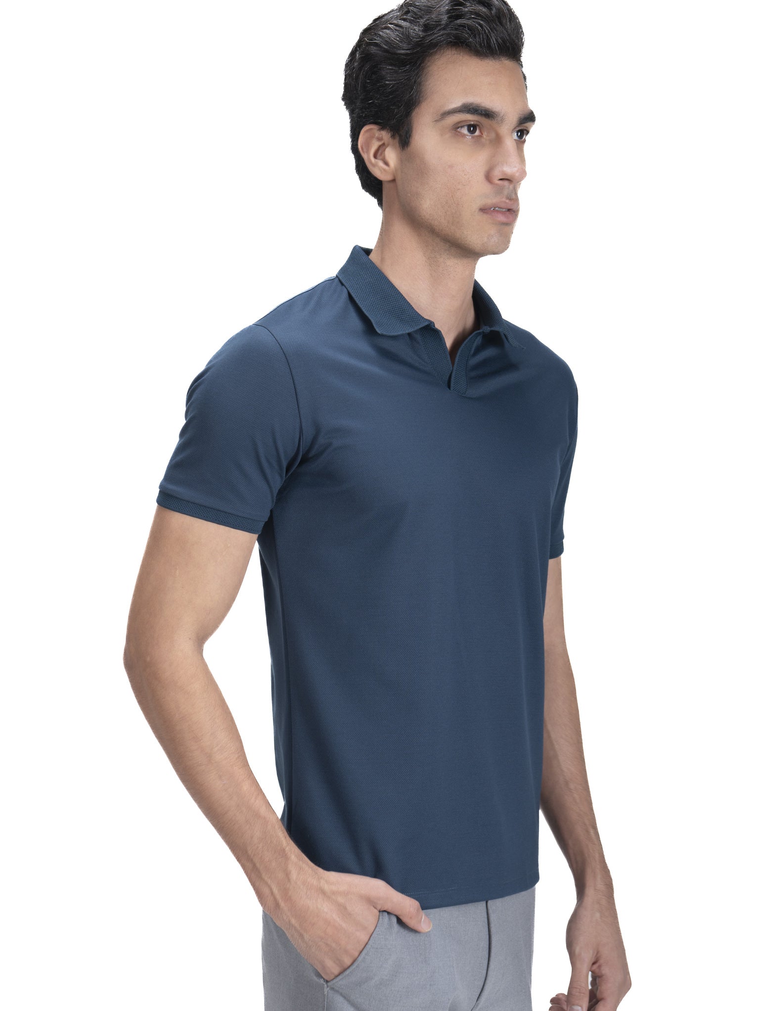 Wing Polo - Heavy Dobby Johnny collar Polo