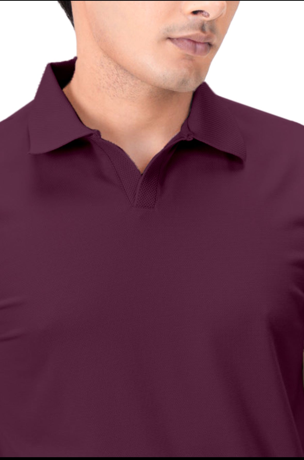 Wing Polo - Heavy Dobby Johnny collar Polo