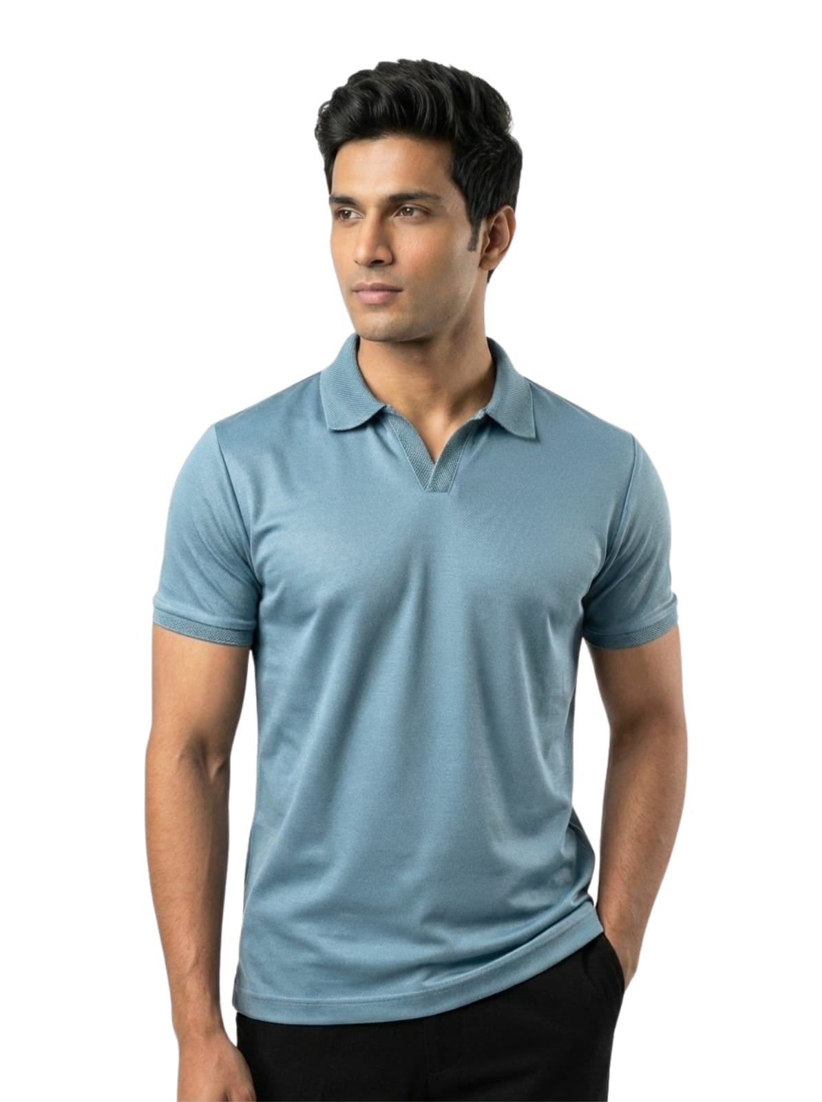 Wing Polo - Coastal Blue