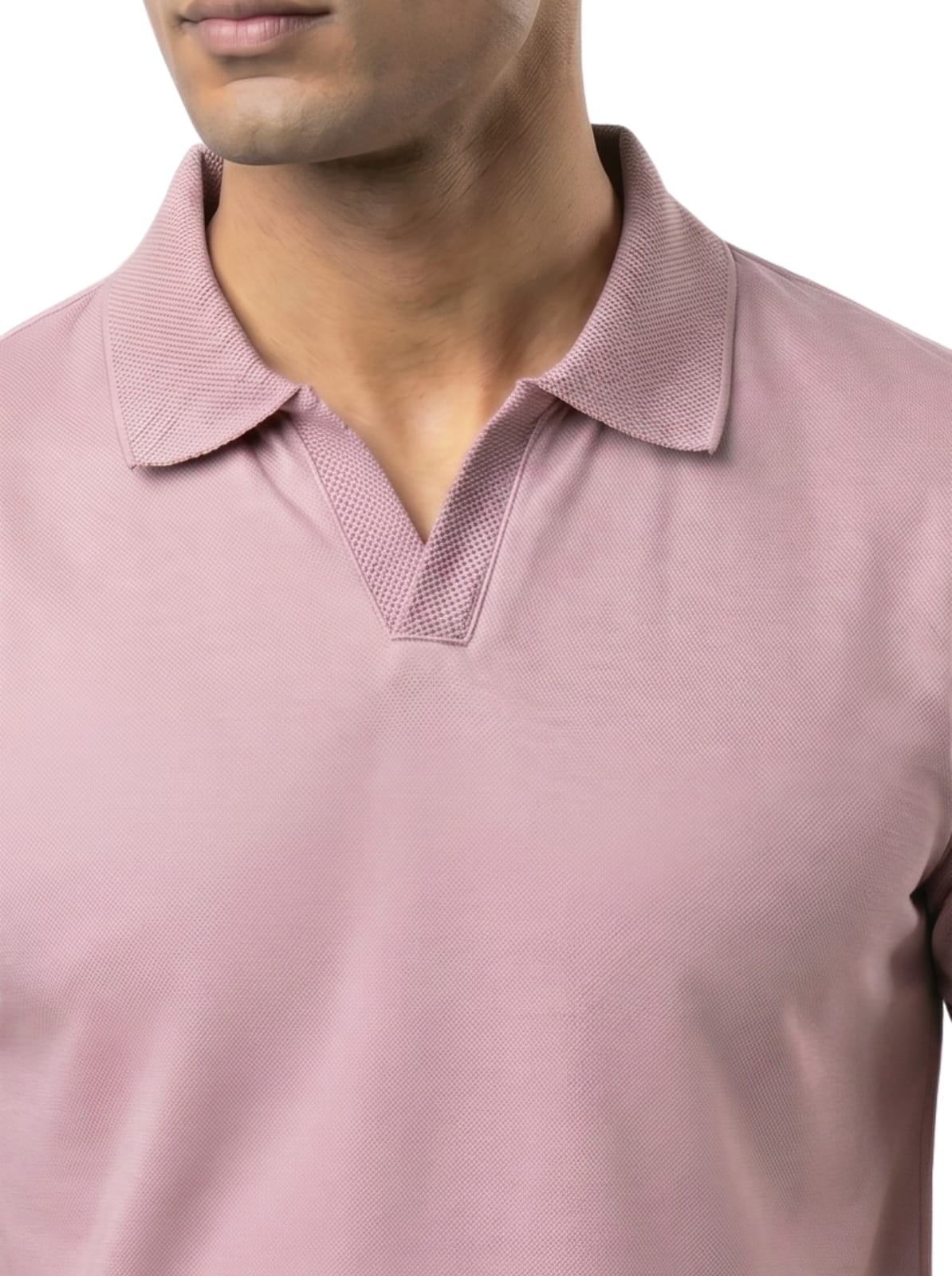 Wing Polo - Muted Rose