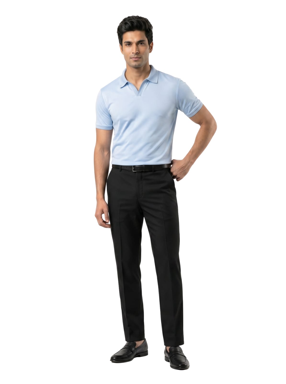 Wing Polo - Icy Blue