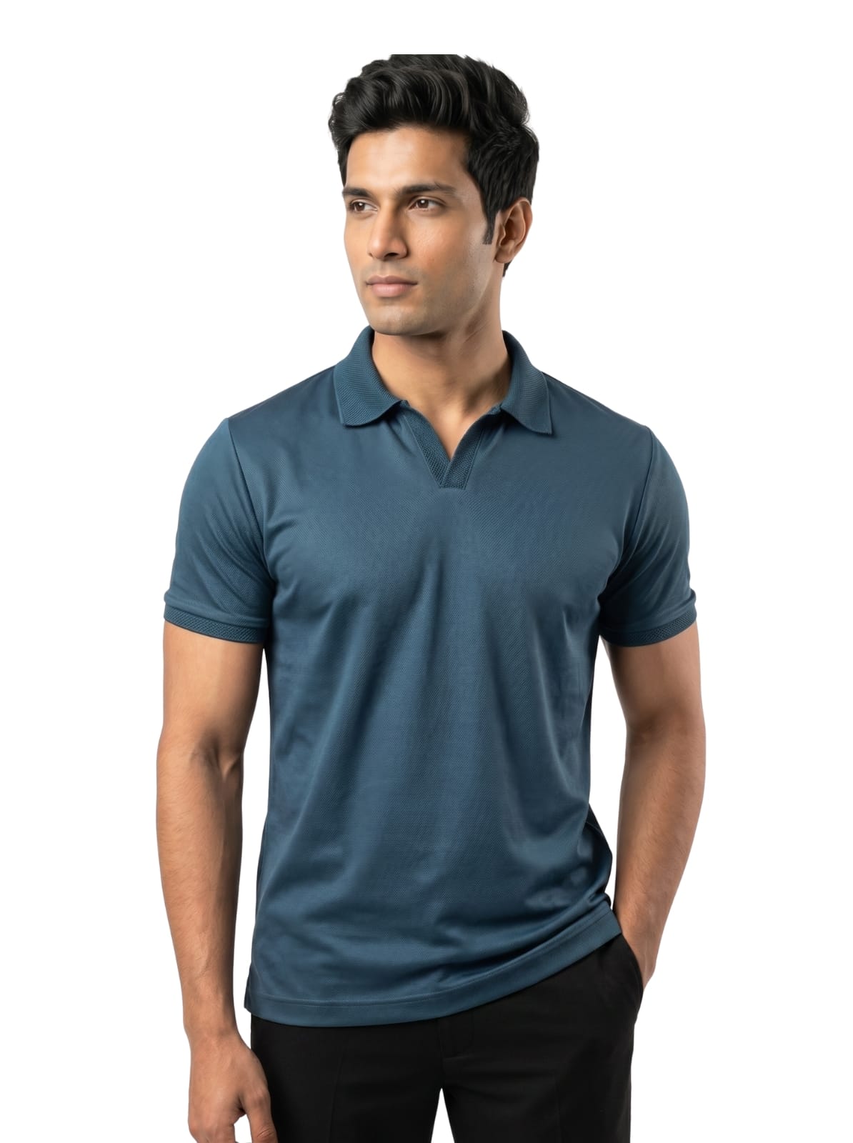 Wing Polo - Deep Teal